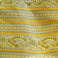 Tissu au mètre bandes "Bonis" jaune