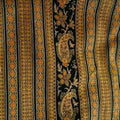 Tissu au mètre "bande Bonis" noir