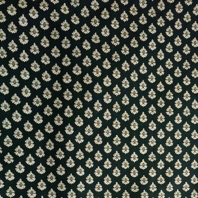 Tissu au mètre "Batiste Ampo" noir bleuté