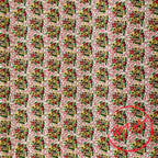 Tissu au mètre bouquet de pensées