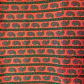 Tissu au mètre cachemire rouge