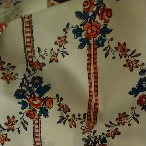 Tissu au mètre "Crousado" blanc
