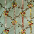 Tissu au mètre "Crousado" vert