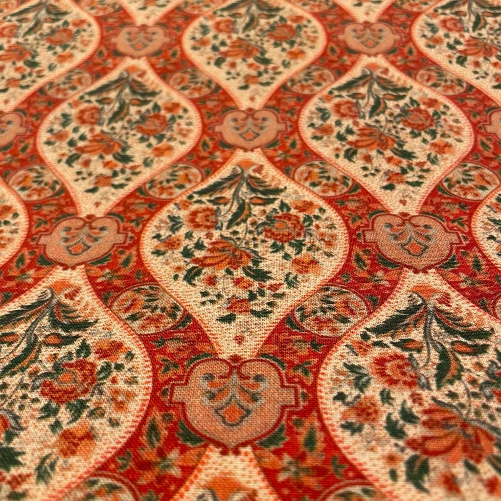 Tissu au mètre Indienne Pondichéri