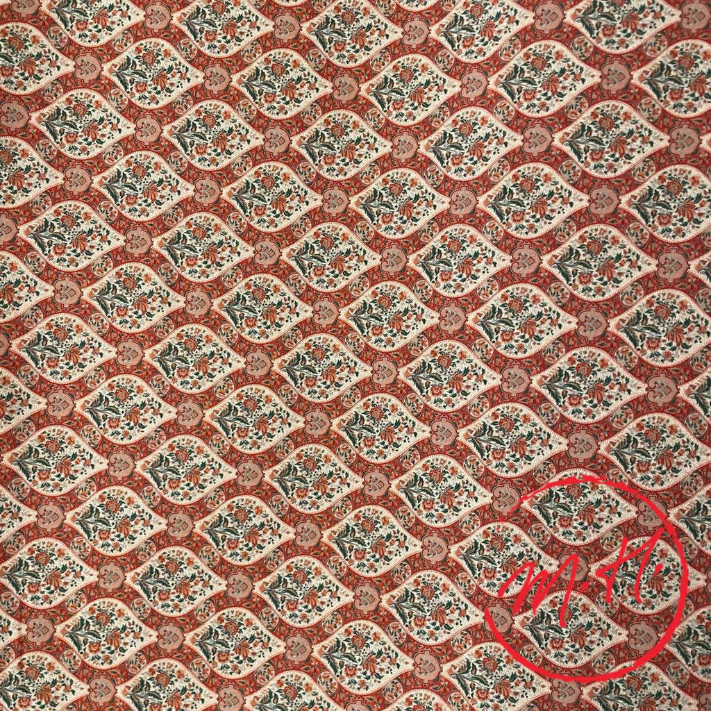 Tissu au mètre Indienne Pondichéri