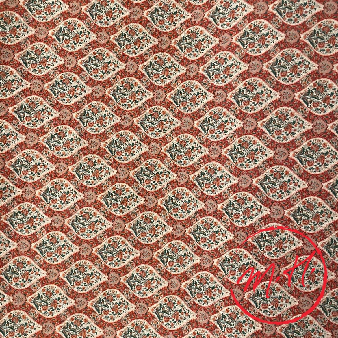 Tissu au mètre Indienne Pondichéri