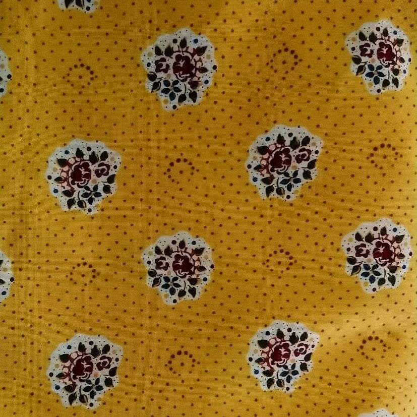 Tissu au mètre "Maianenco" jaune