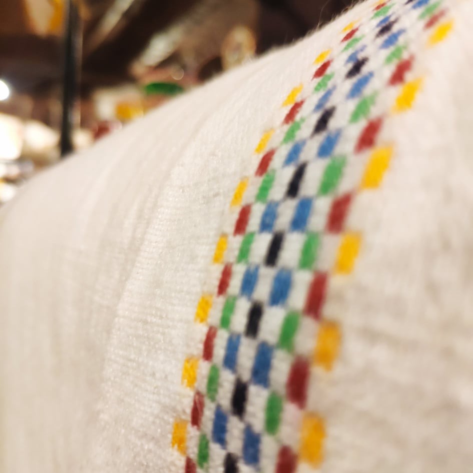 Torchon au mètre - Lustucru multicolore