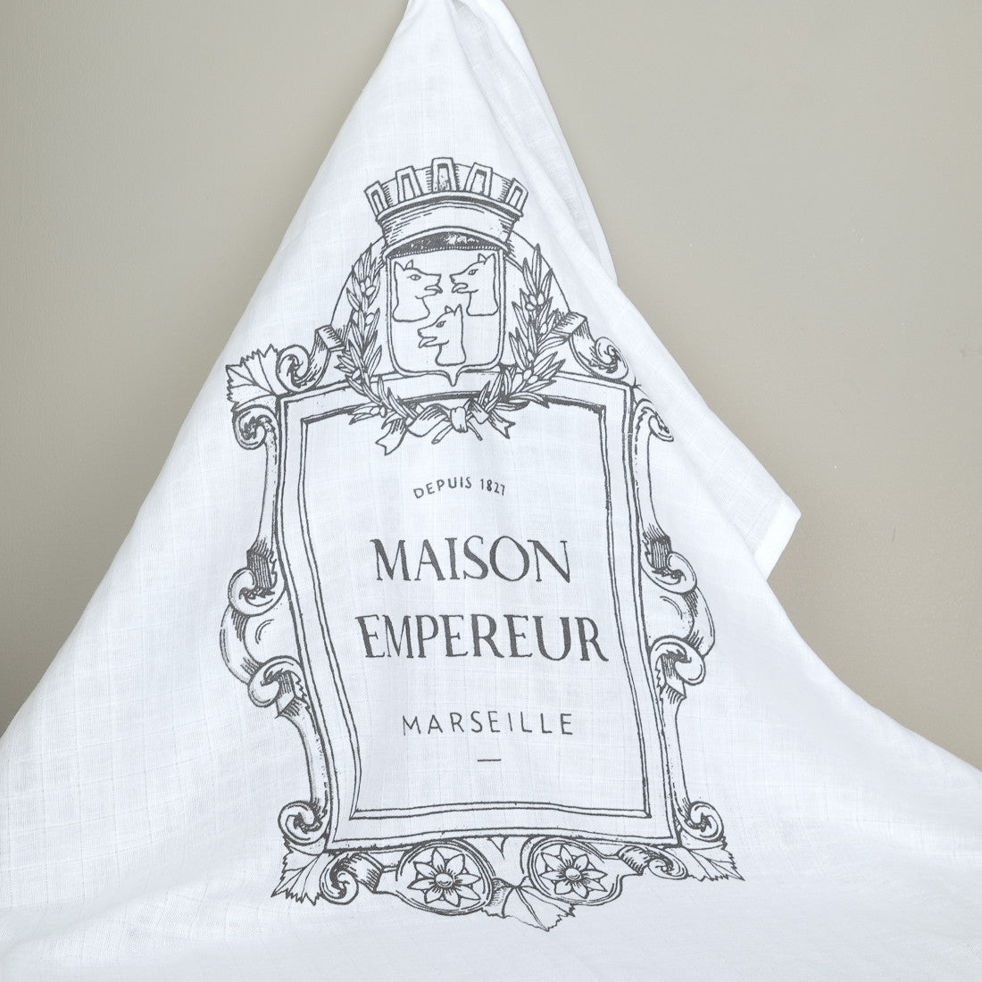 Torchon gris Maison Empereur