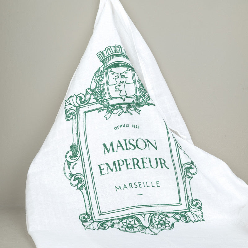 Torchon blason coloré Maison Empereur