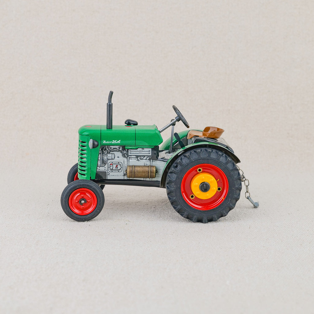 Jouet Tracteur mécanique à clé