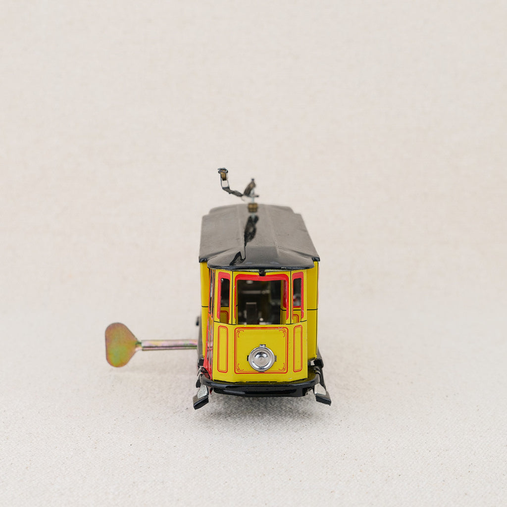 Jouet Tramway mécanique à clé