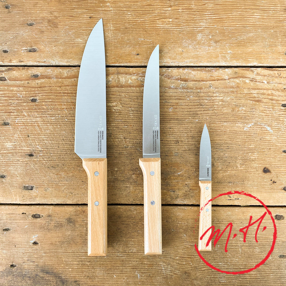 Trio couteaux de cuisine Opinel