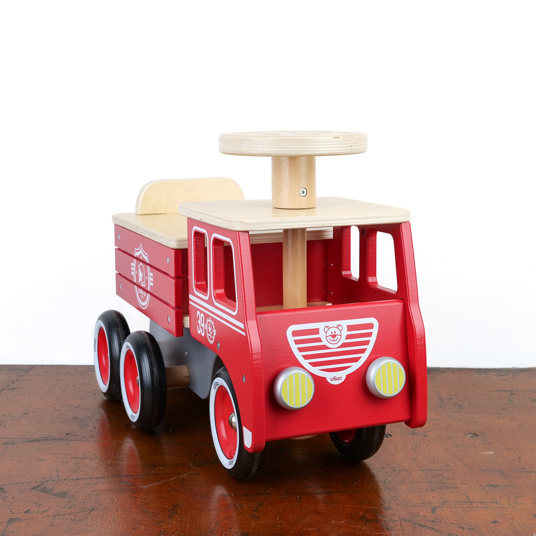 Trotteur camion de pompier pour enfant