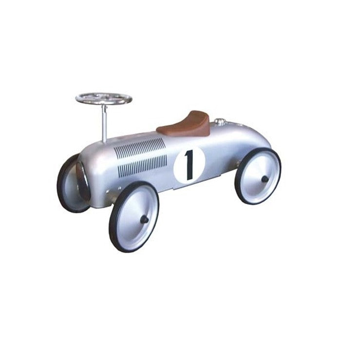Trotteur rétro argent