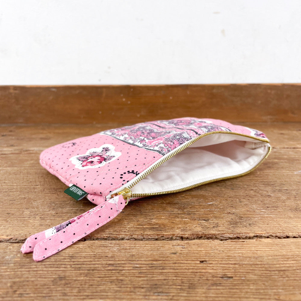 Trousse de maquillage Souleiado rose