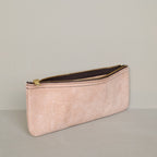 Leather zipper case