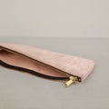 Leather zipper case
