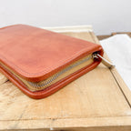 Trousse en cuir naturel