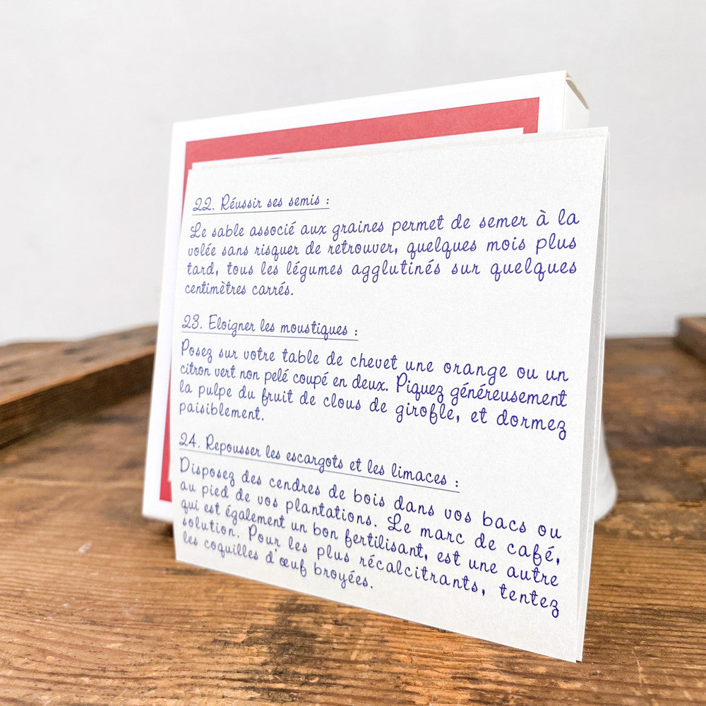Trucs et astuces de grands-mères