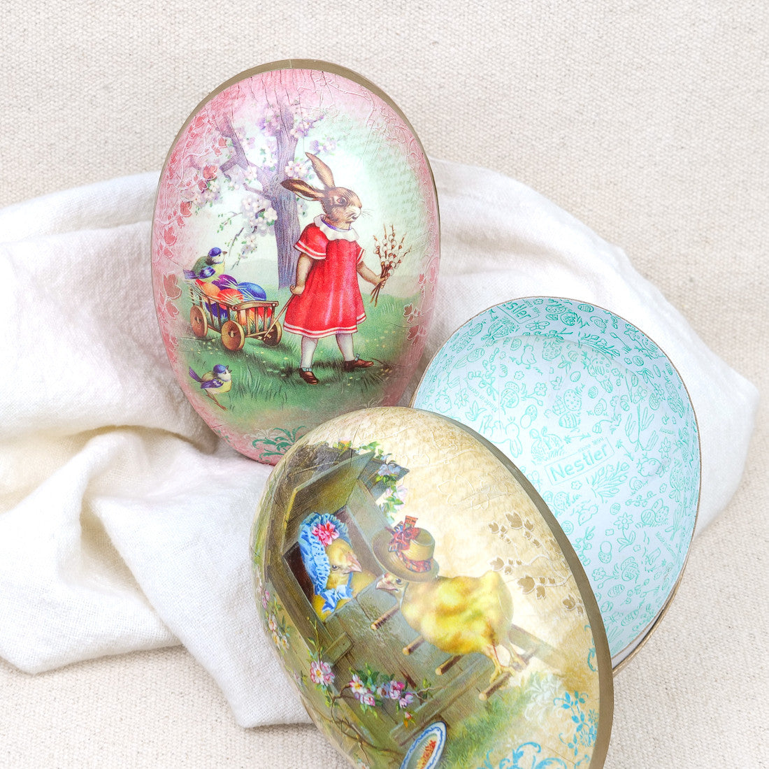 Œuf de Pâques à garnir Beatrix Potter 15 cm