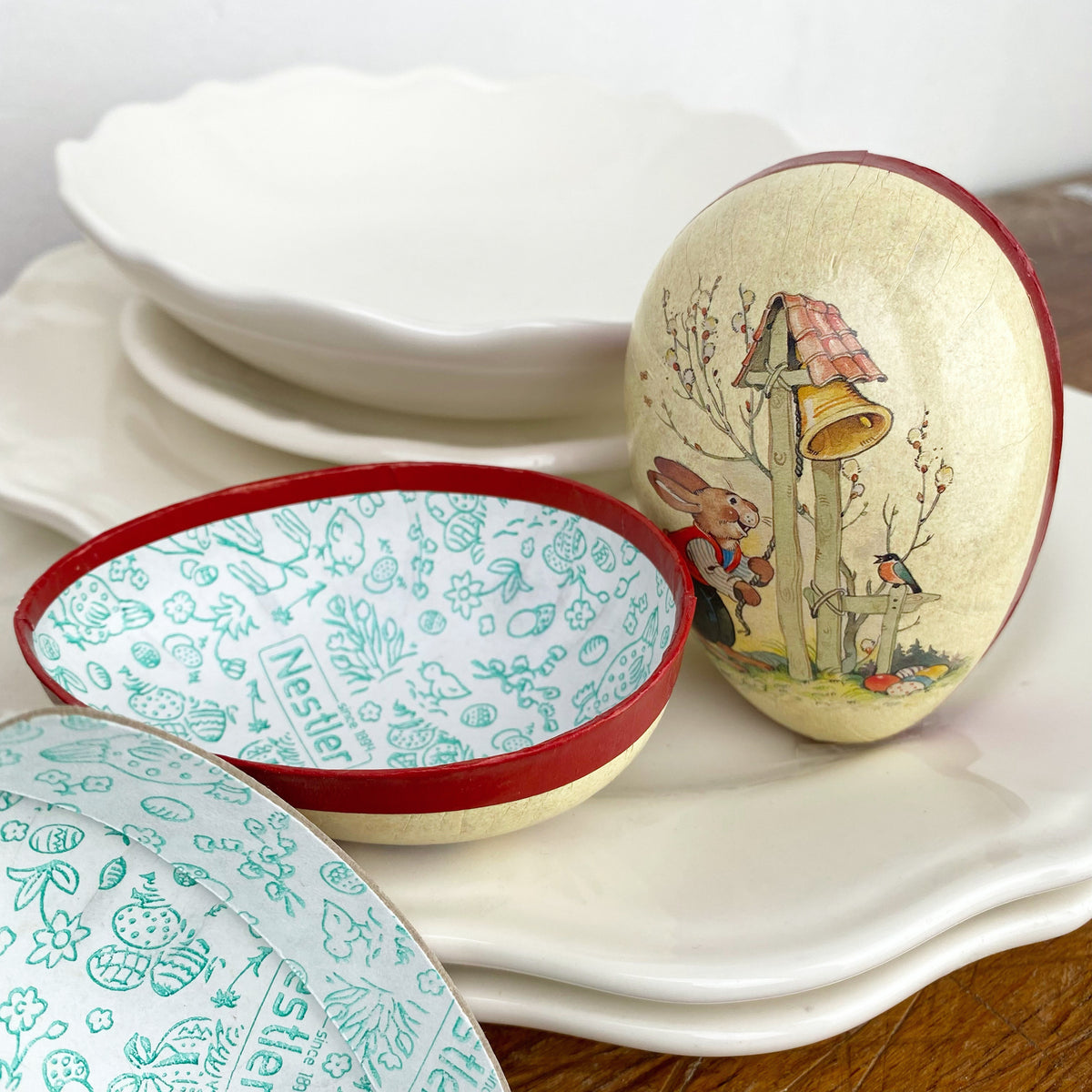 Œuf de Pâques à garnir Beatrix Potter 9 cm