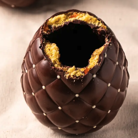 Œuf en chocolat au Panettone