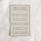 Vœux de naissance