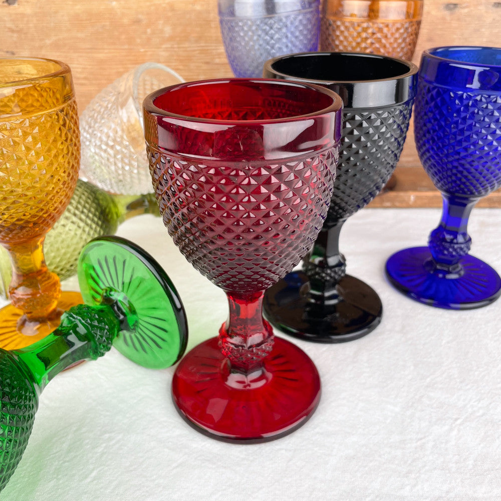 verre à vin rouge vintage