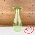 Verre de lampe vert Ø 65 mm