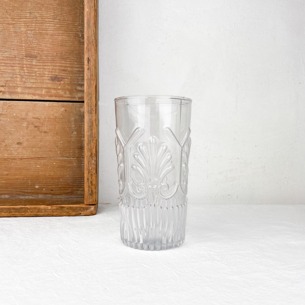 Verre motif Palmes transparent