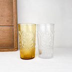 Verres motif Palmes fabriqués au Portugal