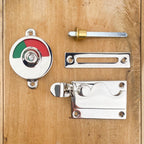 Verrou WC indicateur vert/rouge