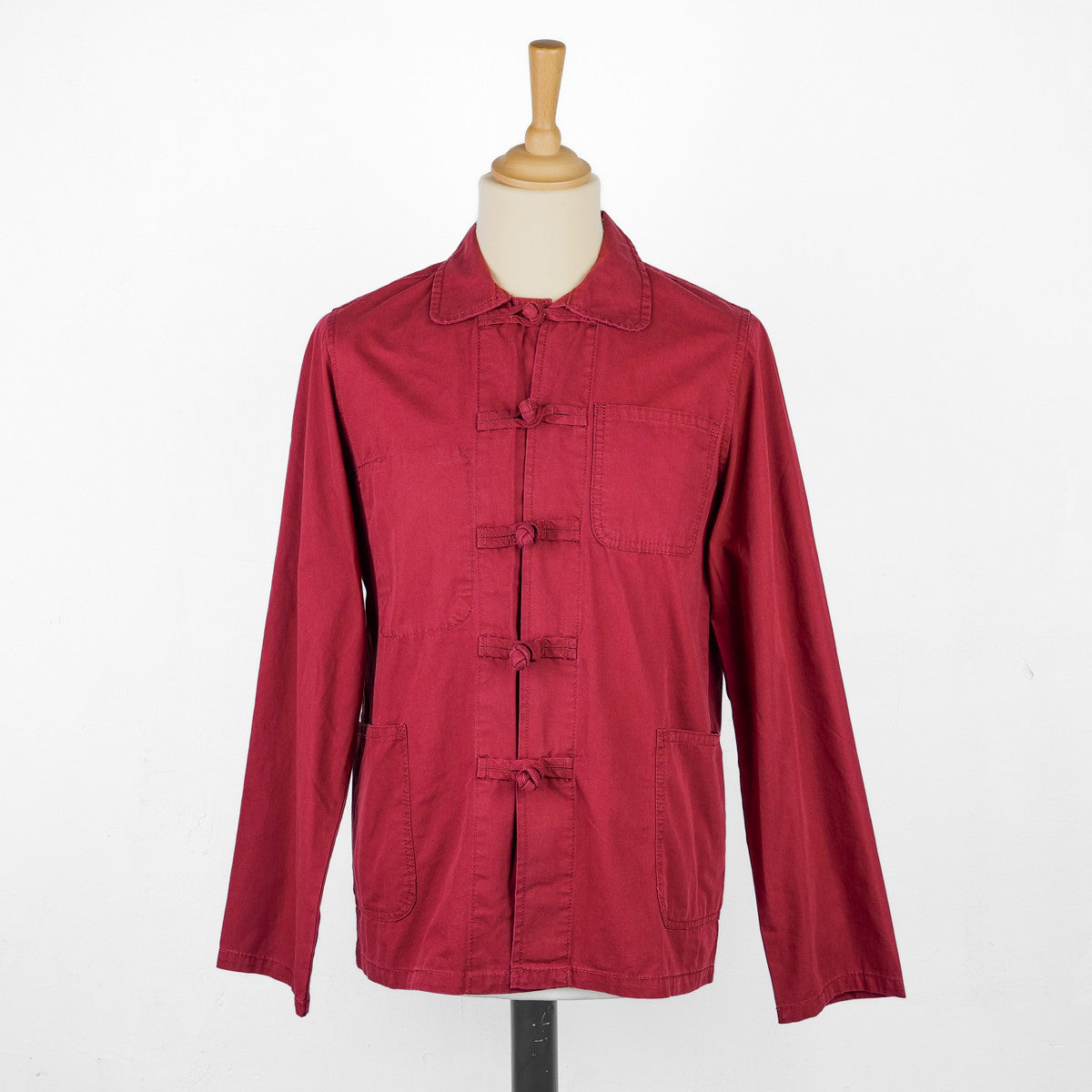 Veste bleu de chine bordeaux