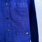 veste mont saint michel bleue