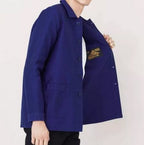 Veste bleue Mont st Michel