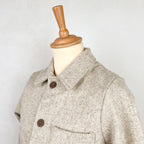 Veste en laine écrue Le Laboureur