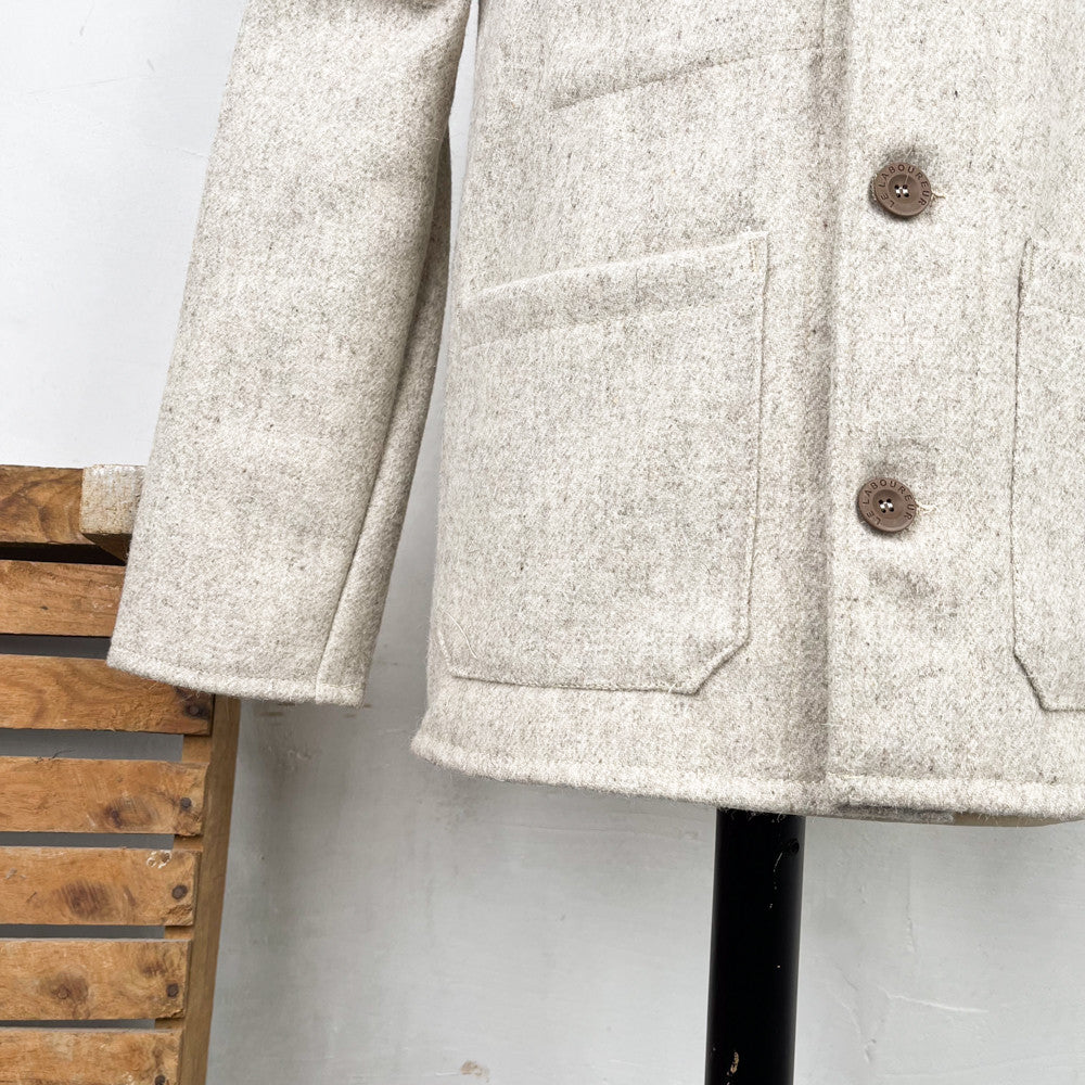 Veste en laine écrue Le Laboureur