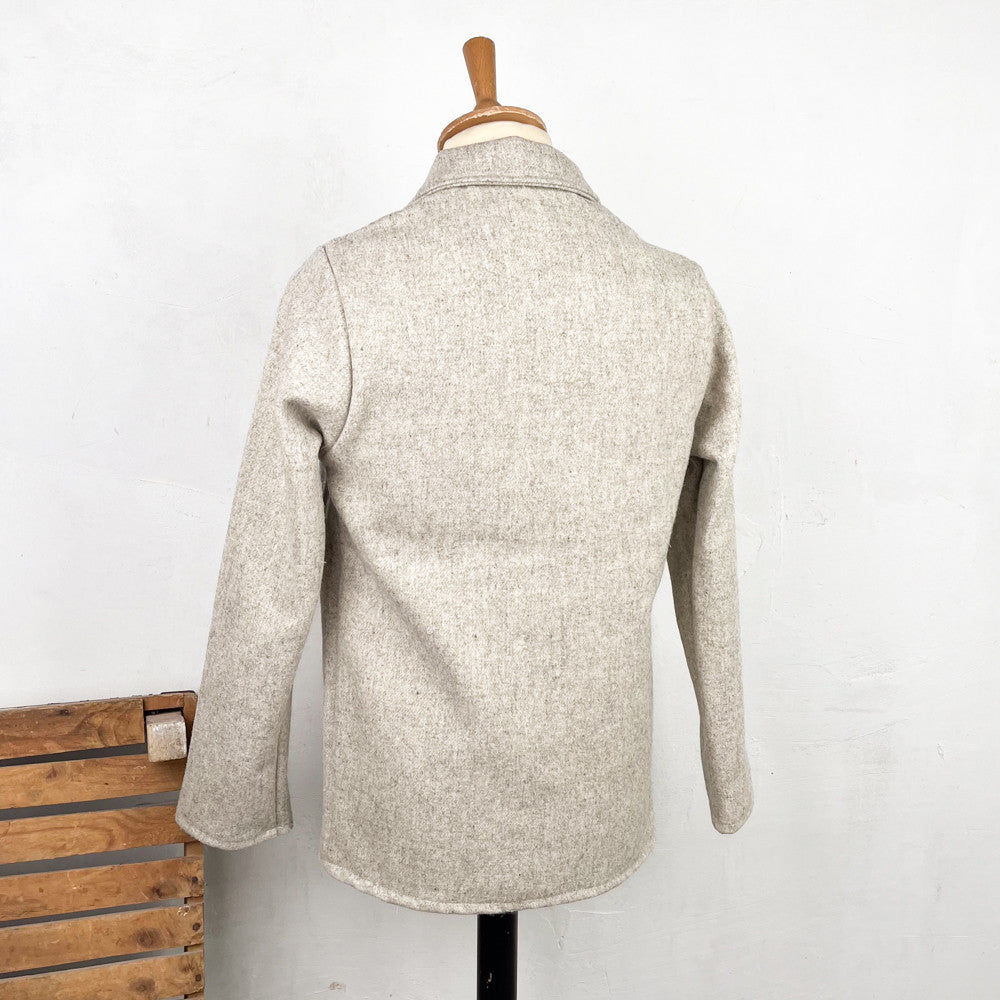 Veste en laine écrue Le Laboureur