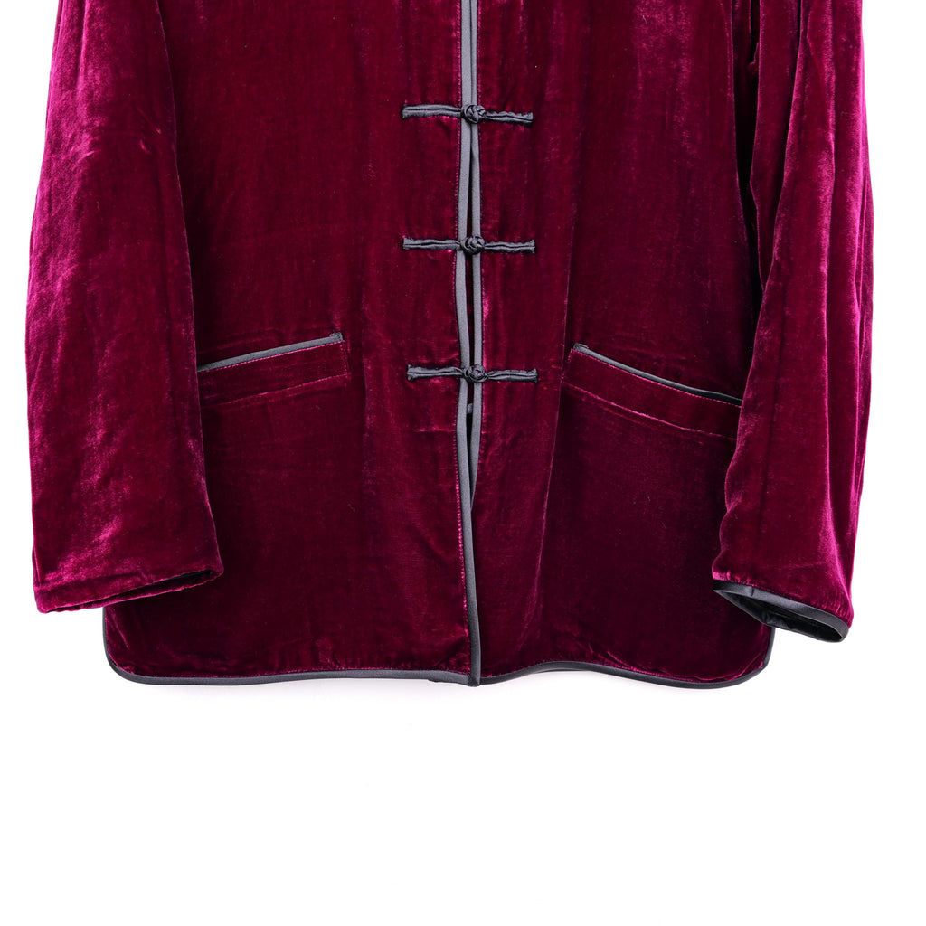 Veste en velours de soie