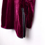 Veste en velours de soie