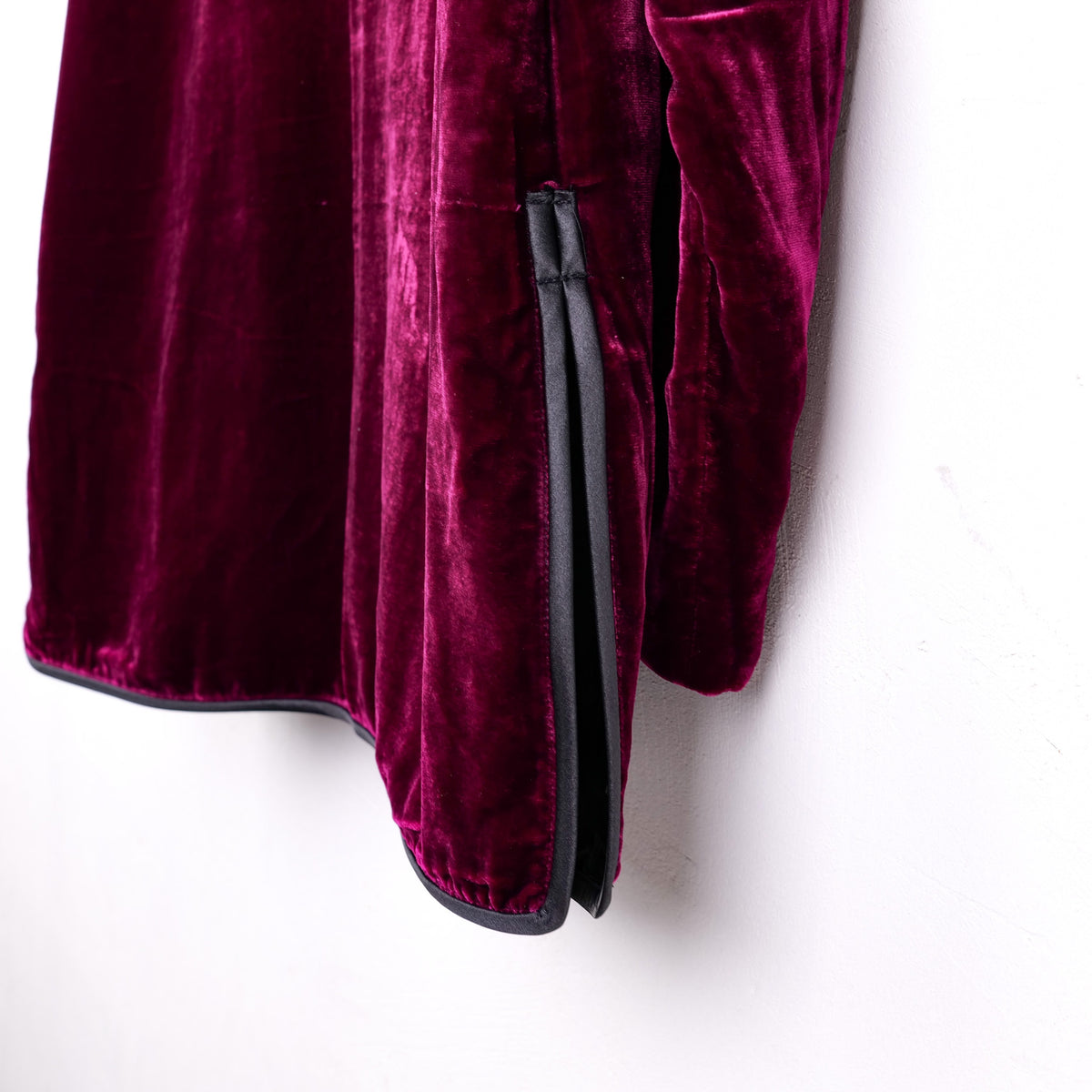 Veste en velours de soie