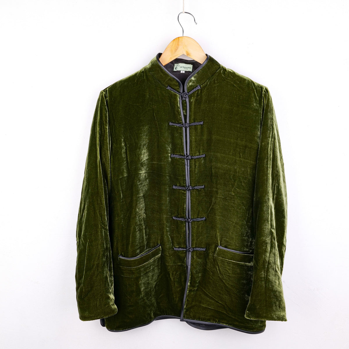 Veste en velours de soie