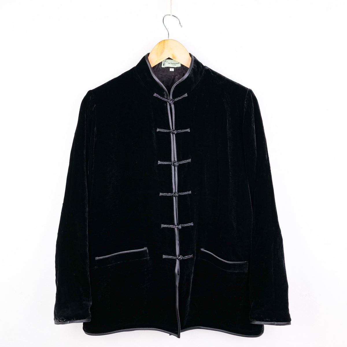 Veste en velours de soie
