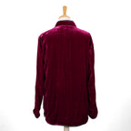 Veste en velours de soie