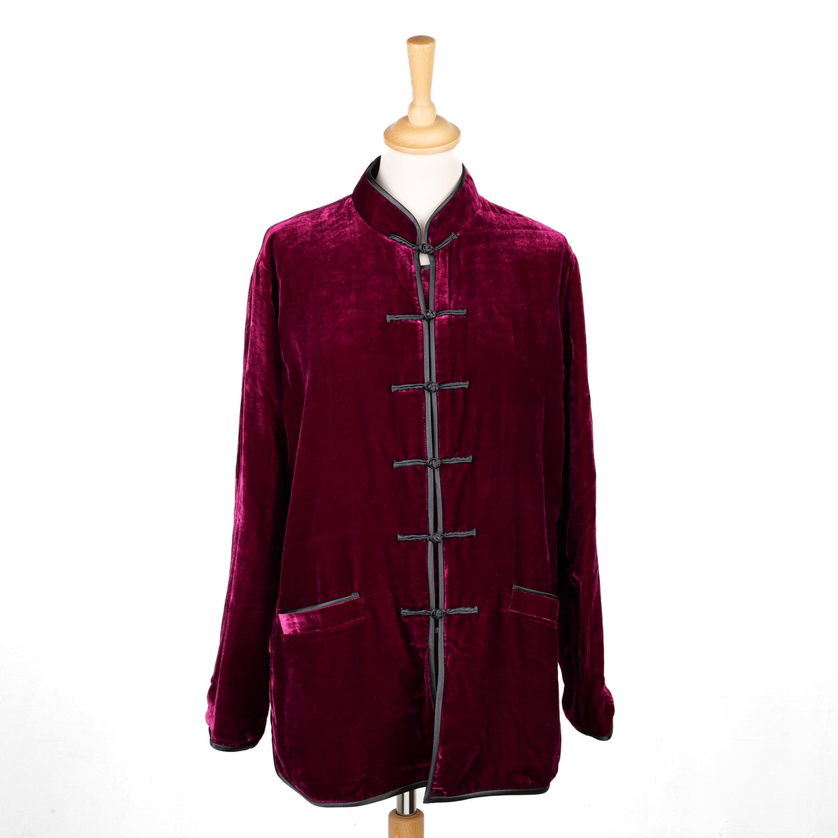 Veste en velours de soie