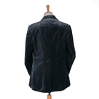 Veste Gardian Femme Velours Palatine Noir