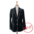 Veste Gardian Femme Velours Noir