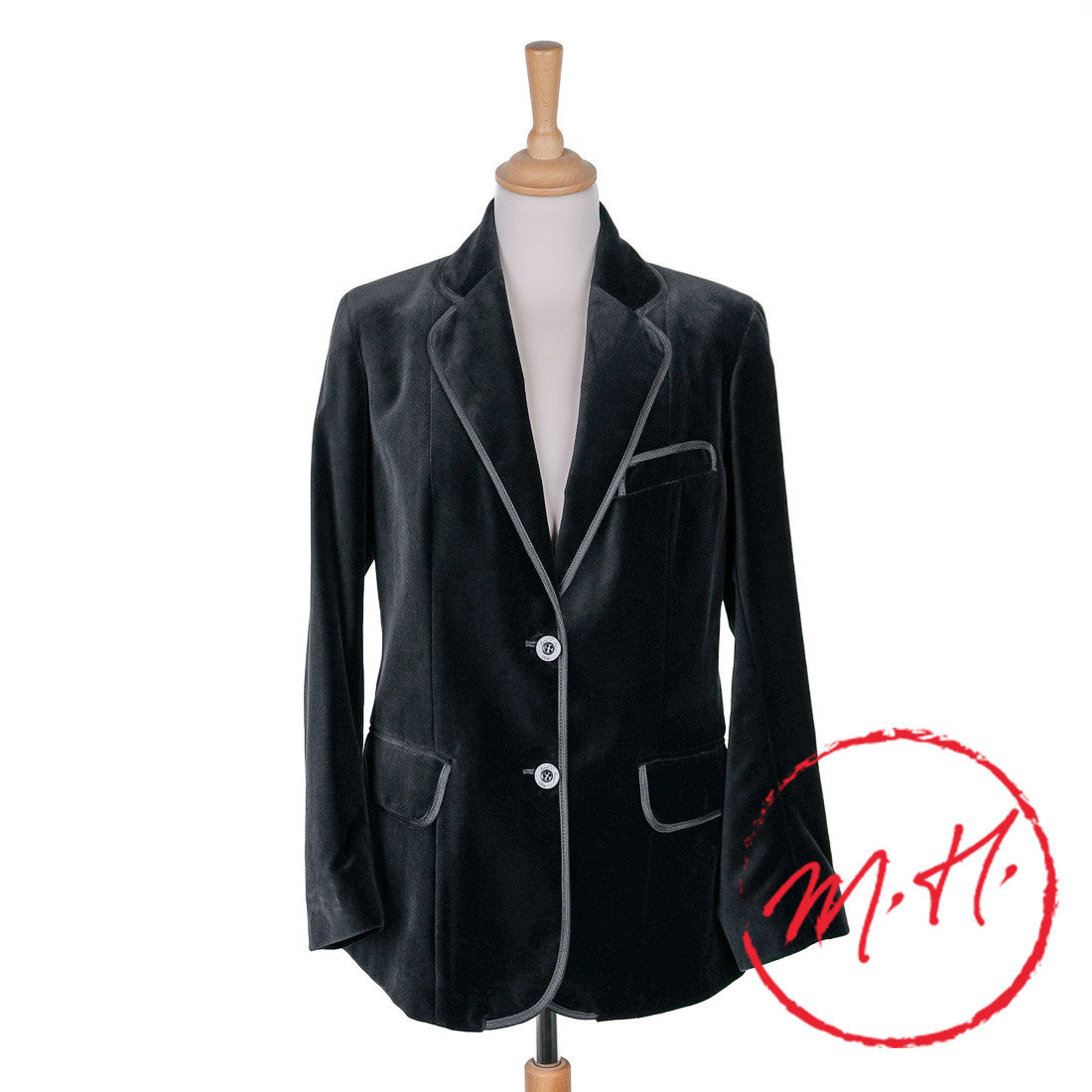Veste Gardian Femme Velours Noir