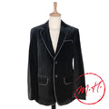 Veste Gardian Homme Velours Noir